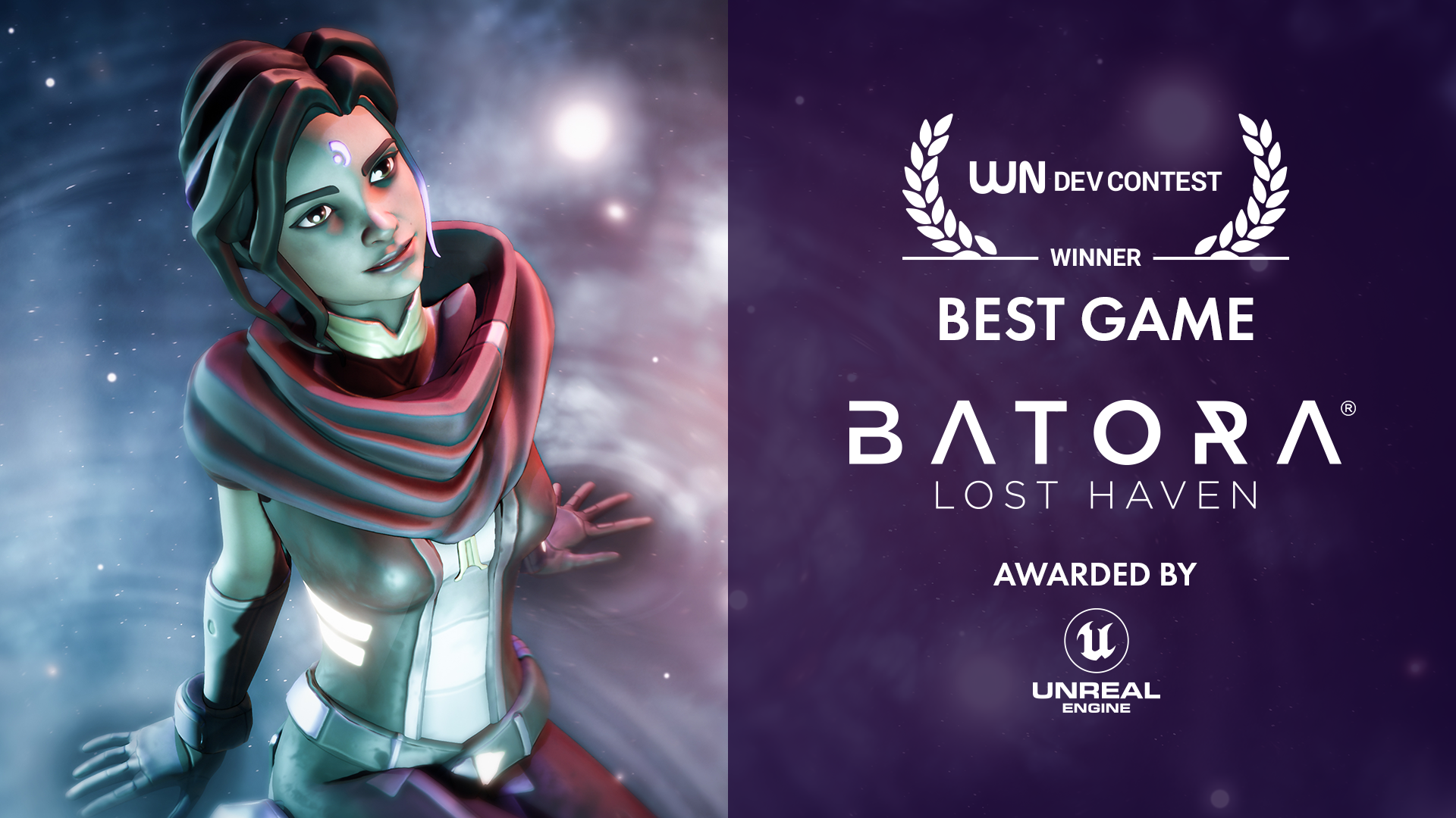 Batora: Lost Haven won the Best Game Award by Epic Games at the WN Dev Contest 2021!